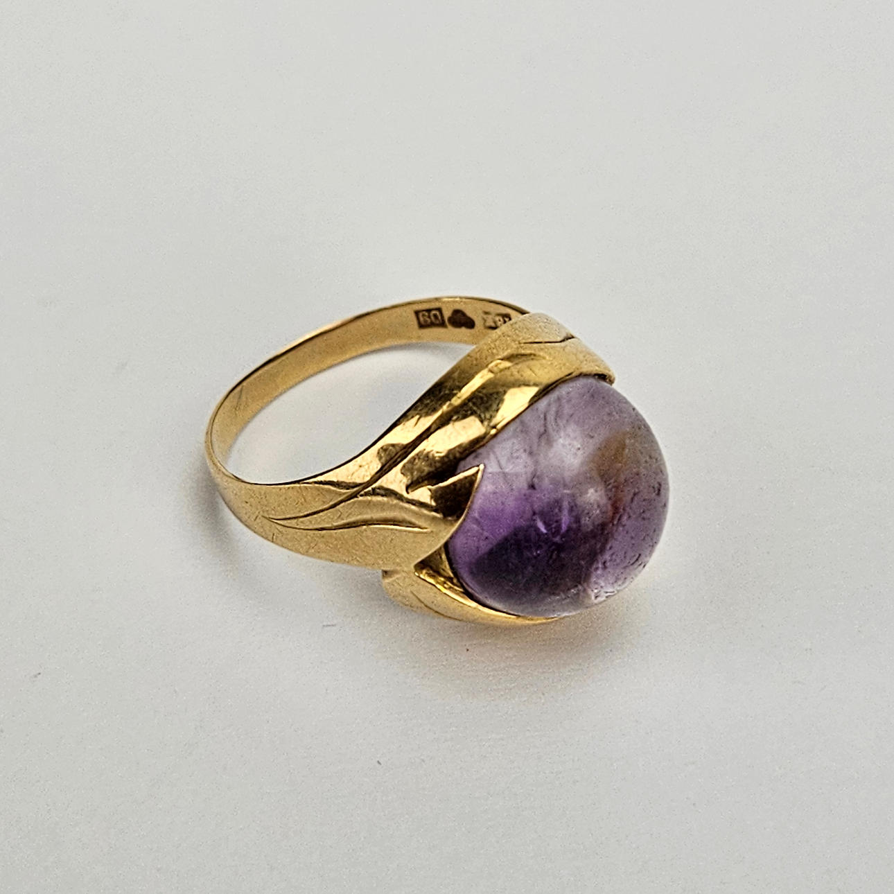 RING, guld, 18K, med sten, Stigbert, Heribert Engelbert AB, Stockholm ...