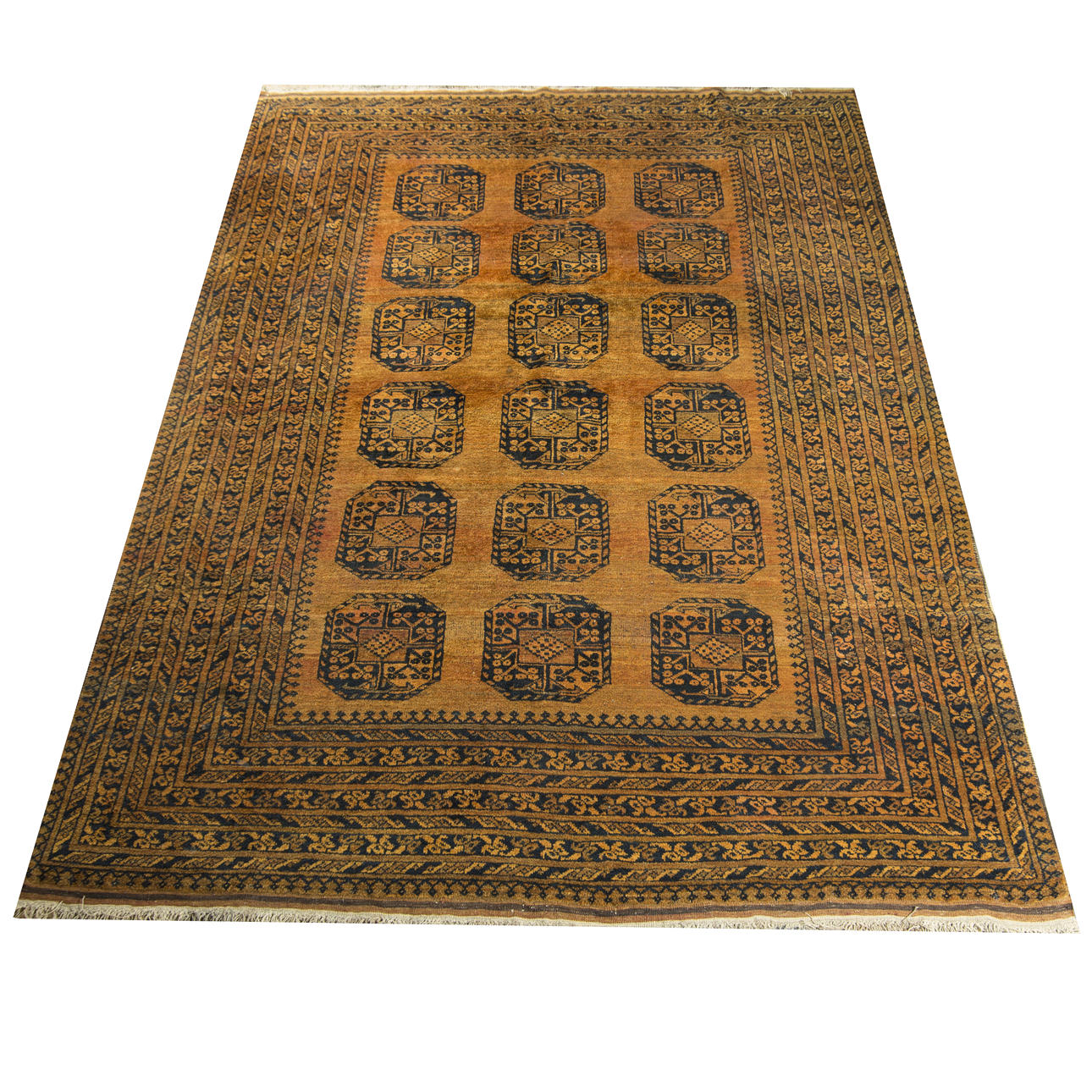 MATTA, orientalisk, "Guld Afgahn", 310 x 240 cm.