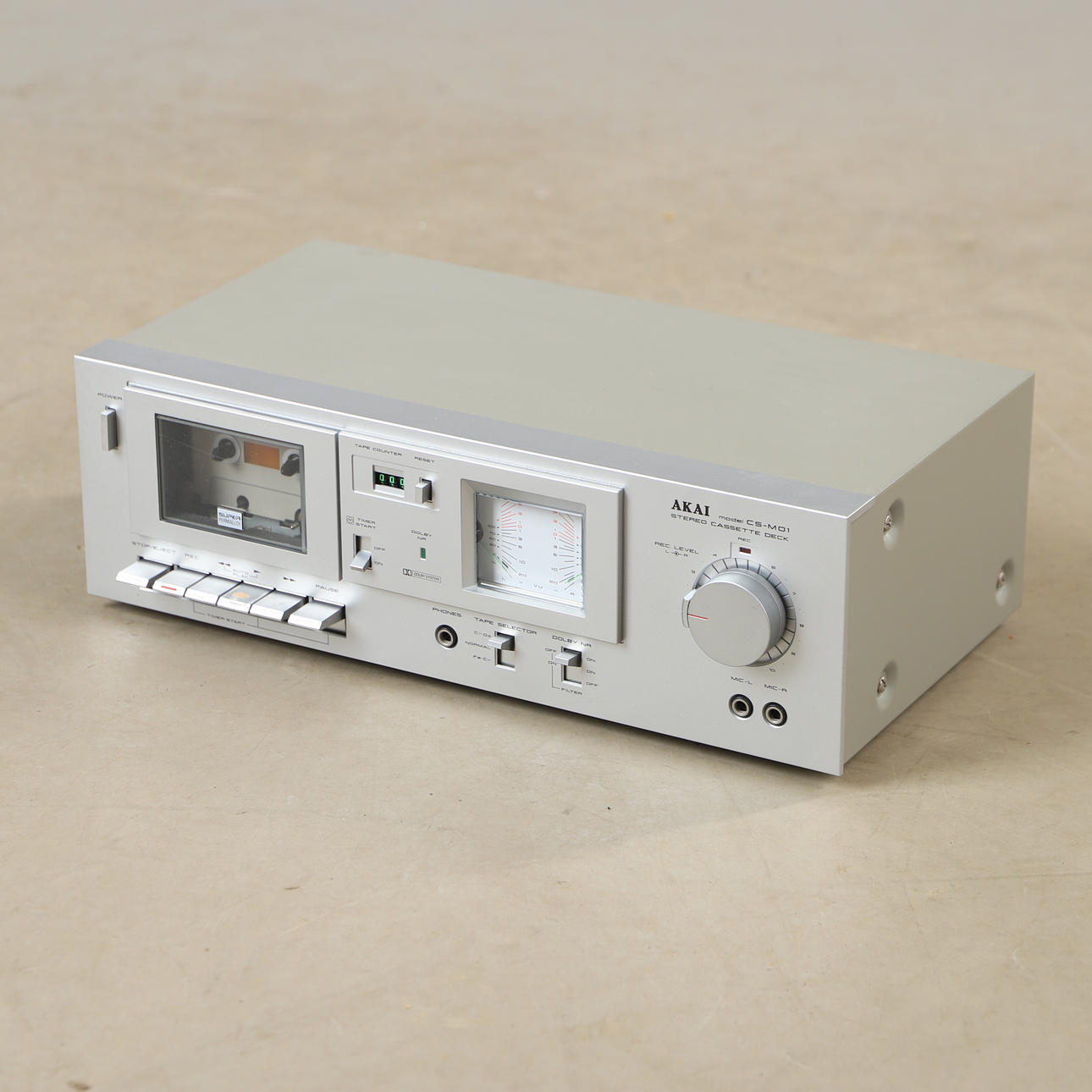 KASETTSPELARE, AKAI, Cs-M01.