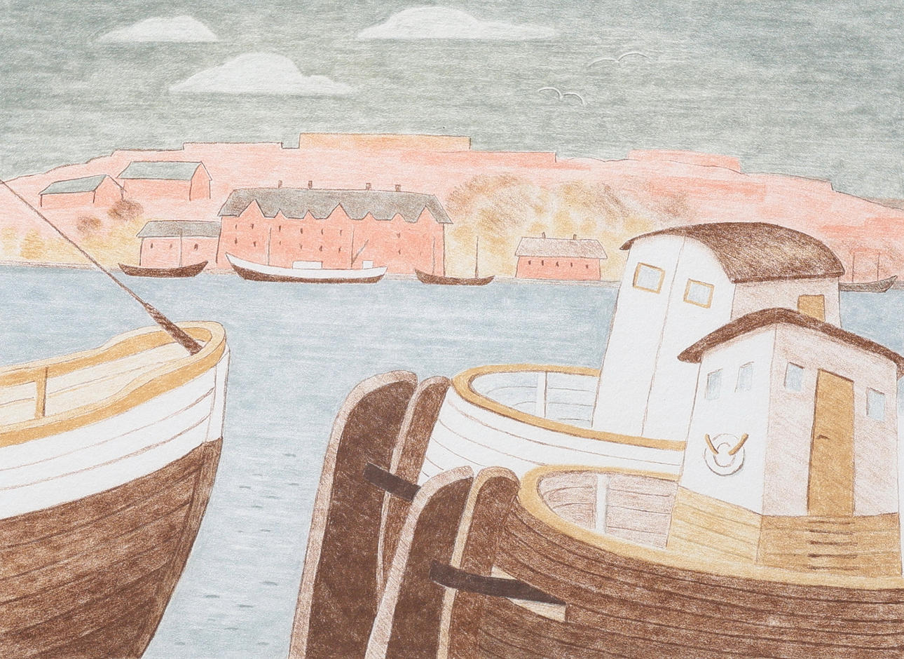 KERSTIN RÄÄF. Lithograph, Signed, Numbered 2/50.