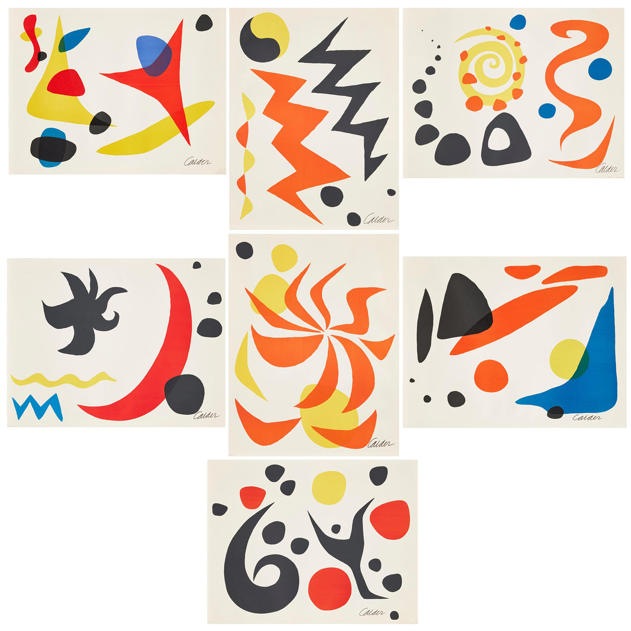 ALEXANDER CALDER. Untitled. Art - Engravings & Prints - Auctionet