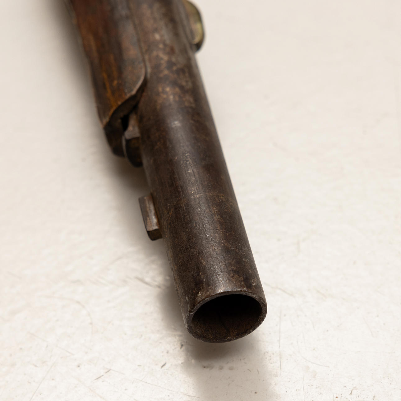 A SLAG LOCK RIFLE, converted from flintlock, m/1815-45, Sweden, 19th ...