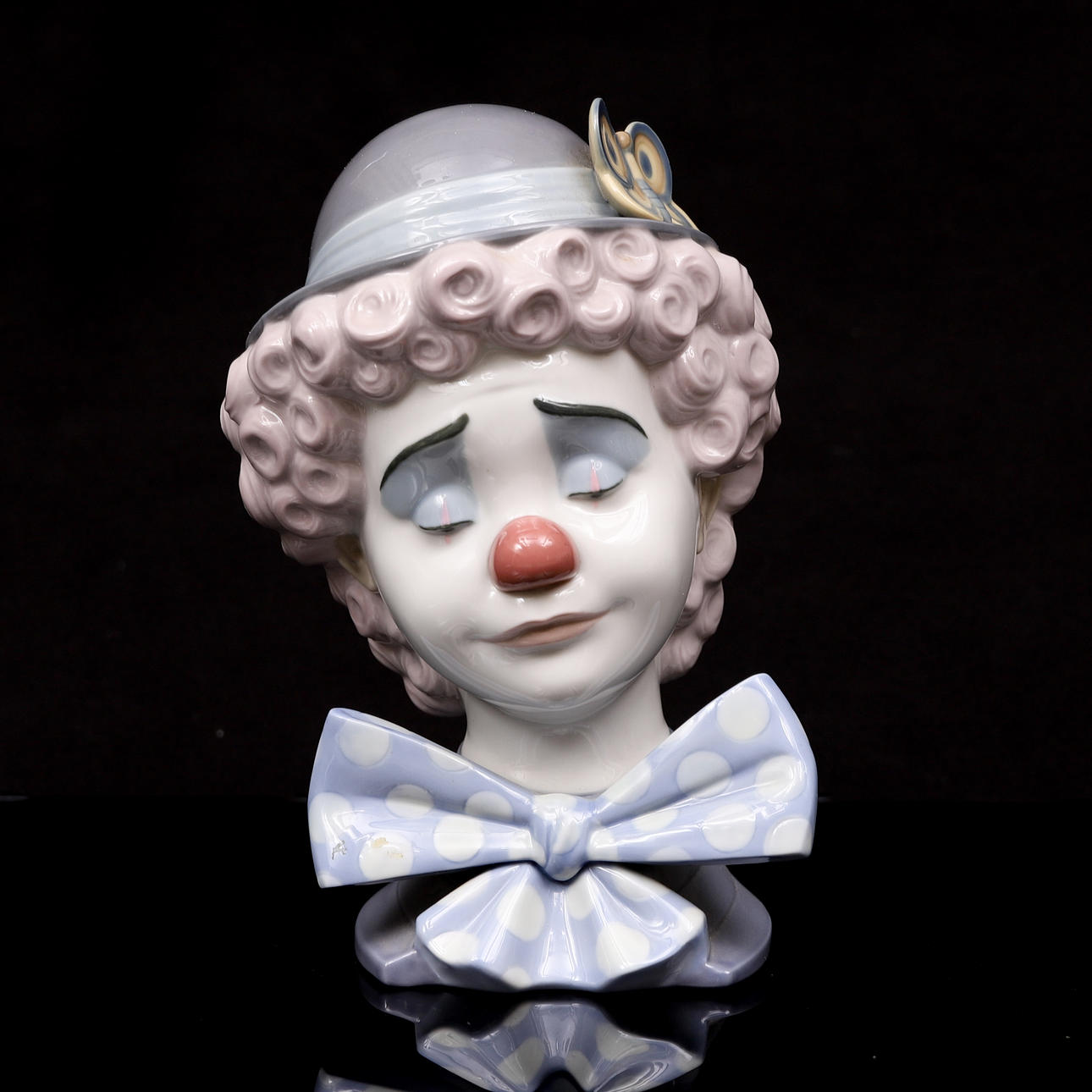FIGURE, clown, Lladro. Spain.