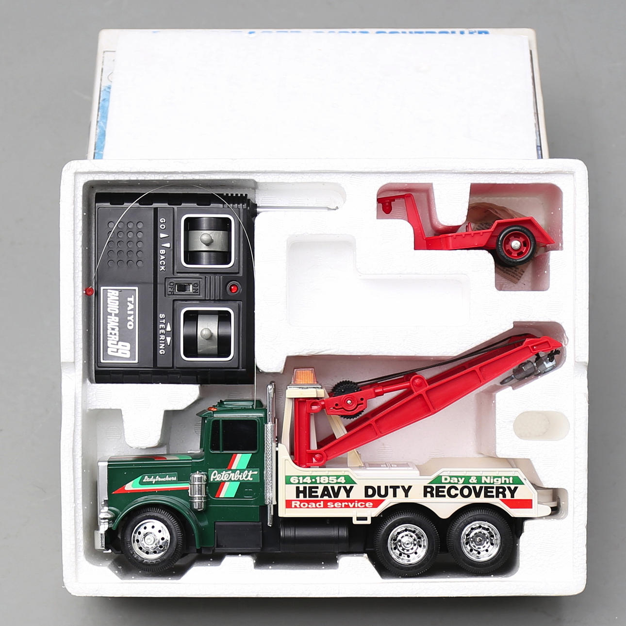 LASTBIL, RC-kontrollerad, 1980-tal, oanvänd i originalkartong.