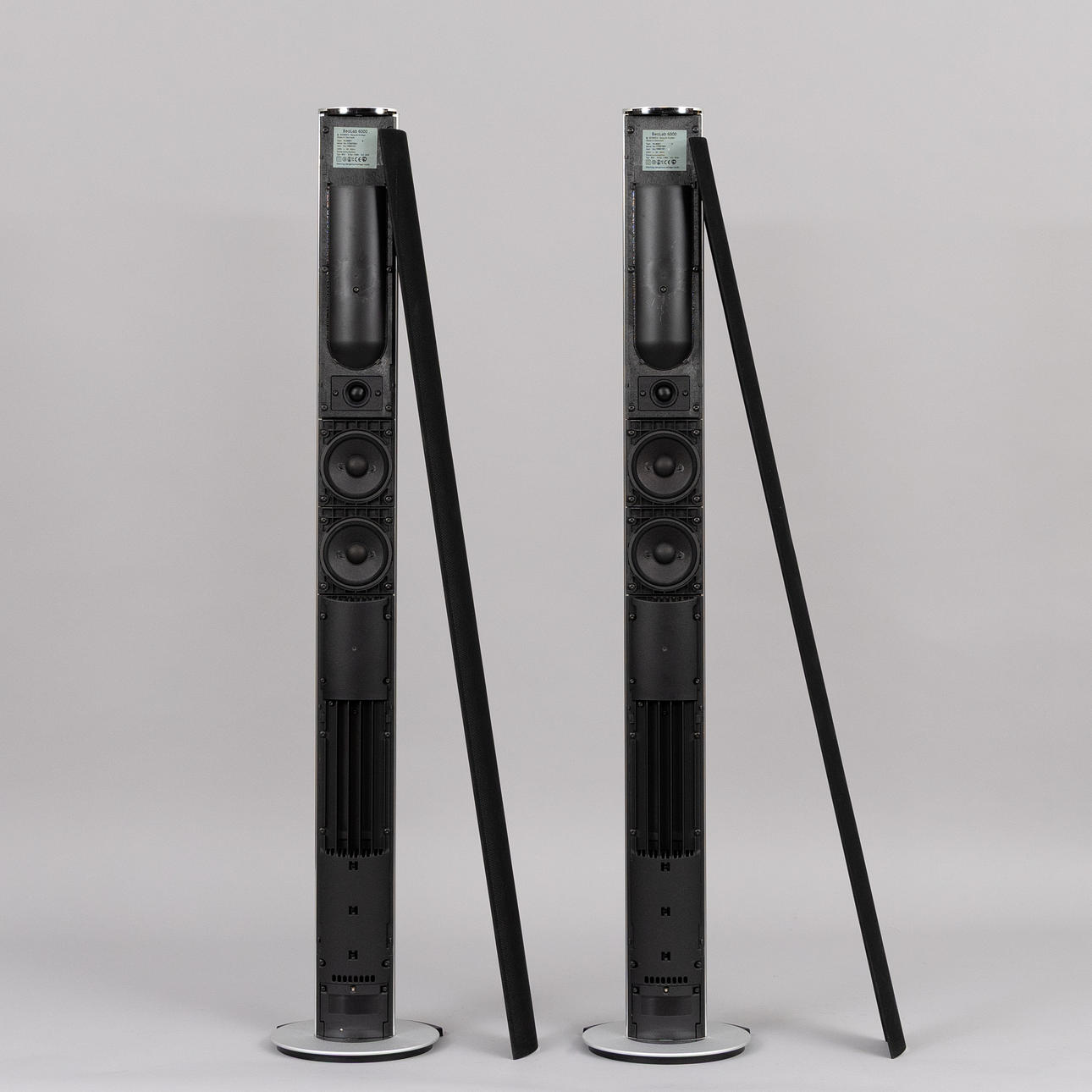 A four-piece stereo system, BeoSound 3200, BeoLab 6000, Bang