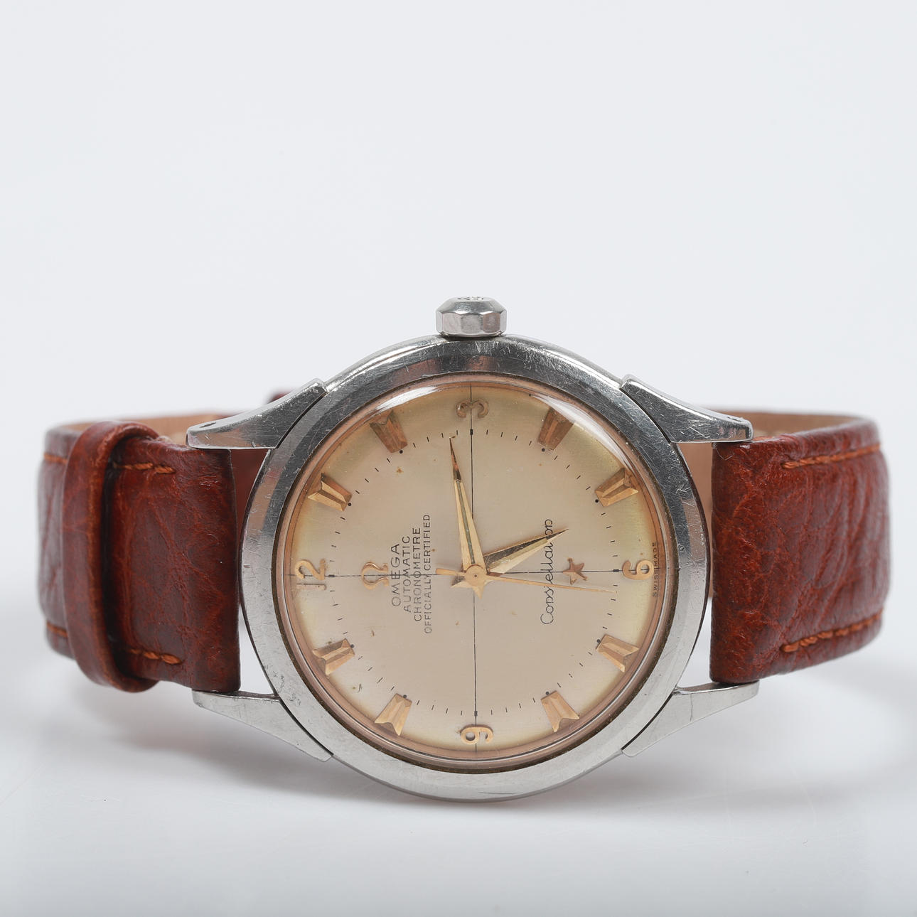 WRISTWATCH, Omega Constellation Automatic, steel, 1950.