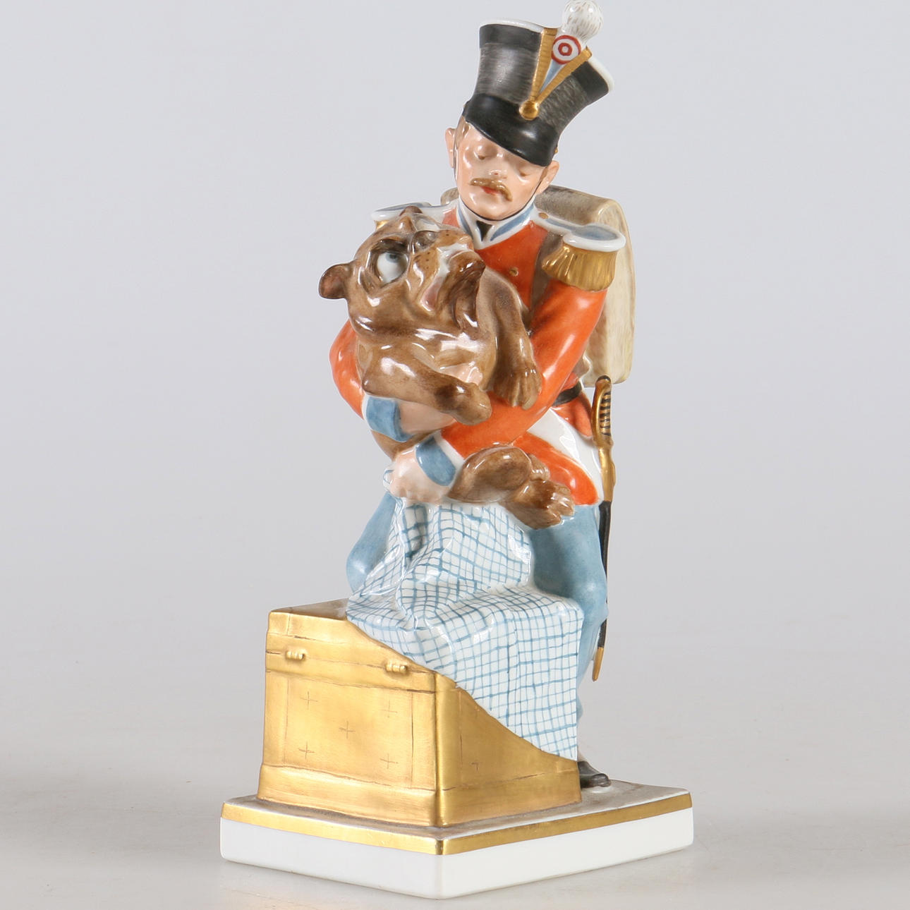 FIGURIN, "Juliane Marie-porslin", Royal Copenhagen, 1900-talets början.