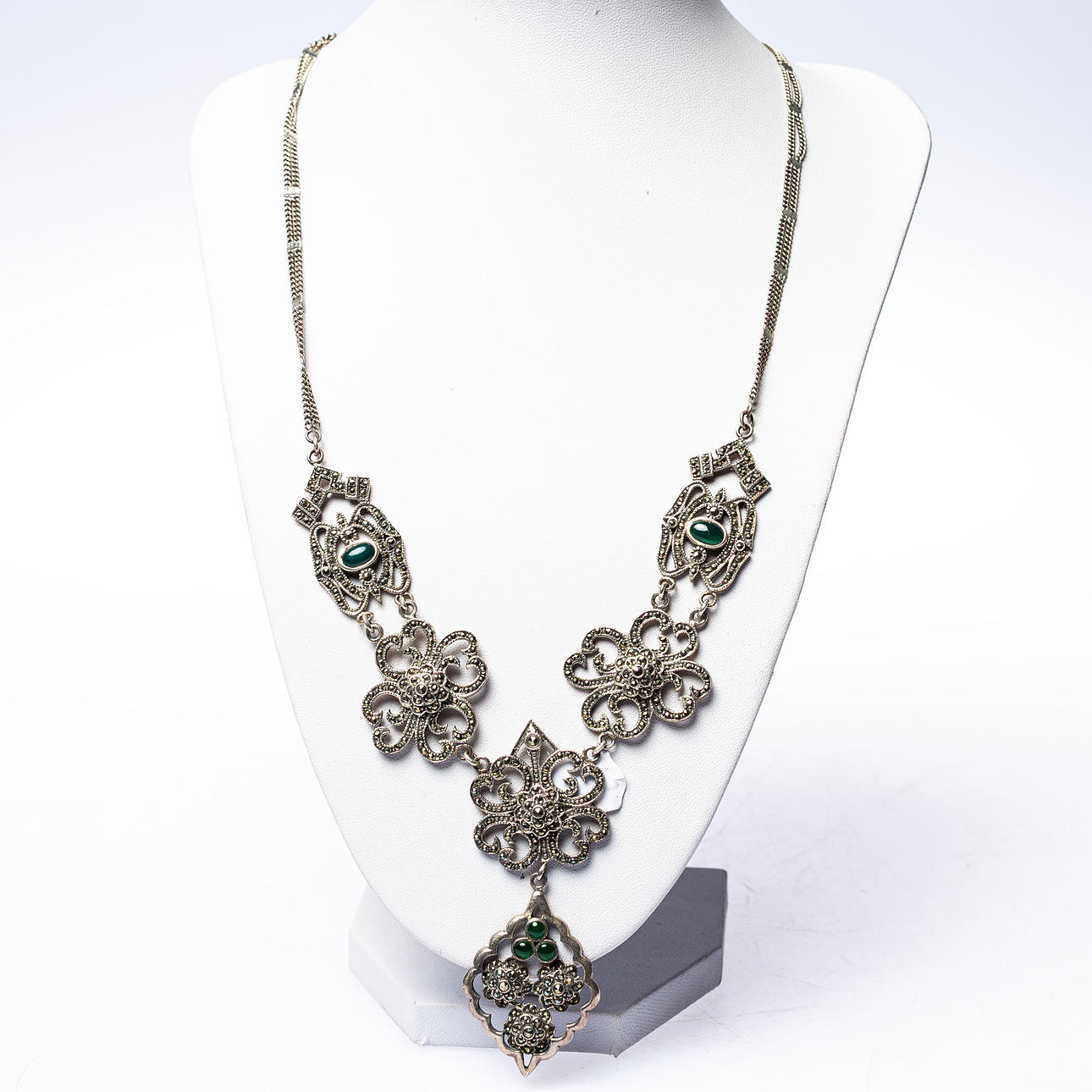NECKLACE, Silver 835S, approx 49.17 g.