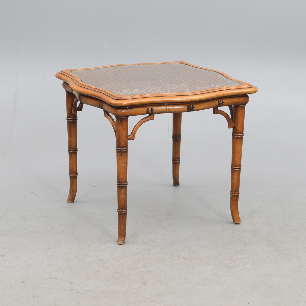 A 20th century English coffee table.