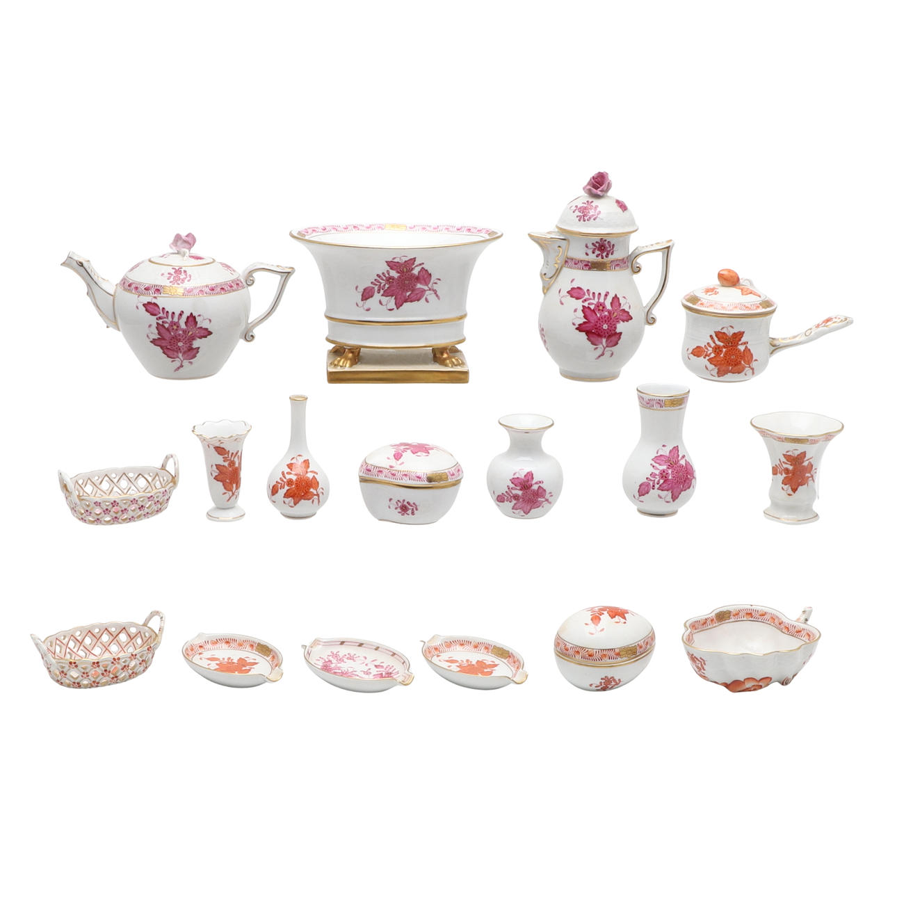 COLLECTION OF HEREND PORCELAIN. Ceramics & Porcelain - European - Auctionet