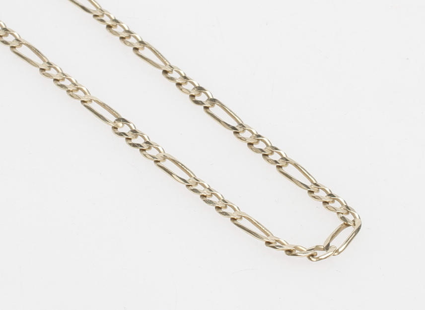 HALSKEDJA FIGARO, 14k guld, vikt ca 7 gr.