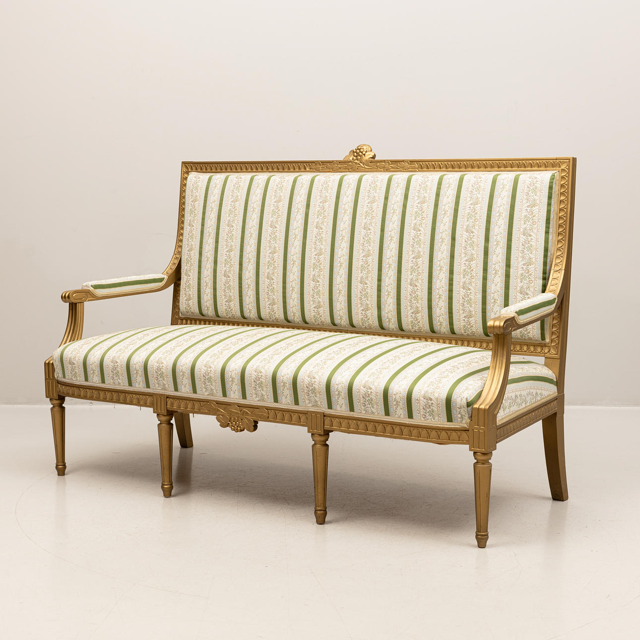 A Gustavian-style sofa, 20th century.