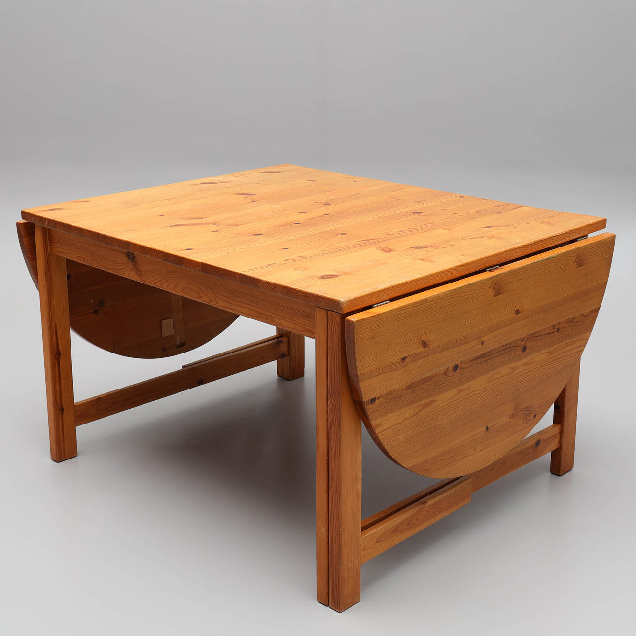 KARIN MOBRING. A “Sörgården” pine percussion table, Ikea, 1980s.