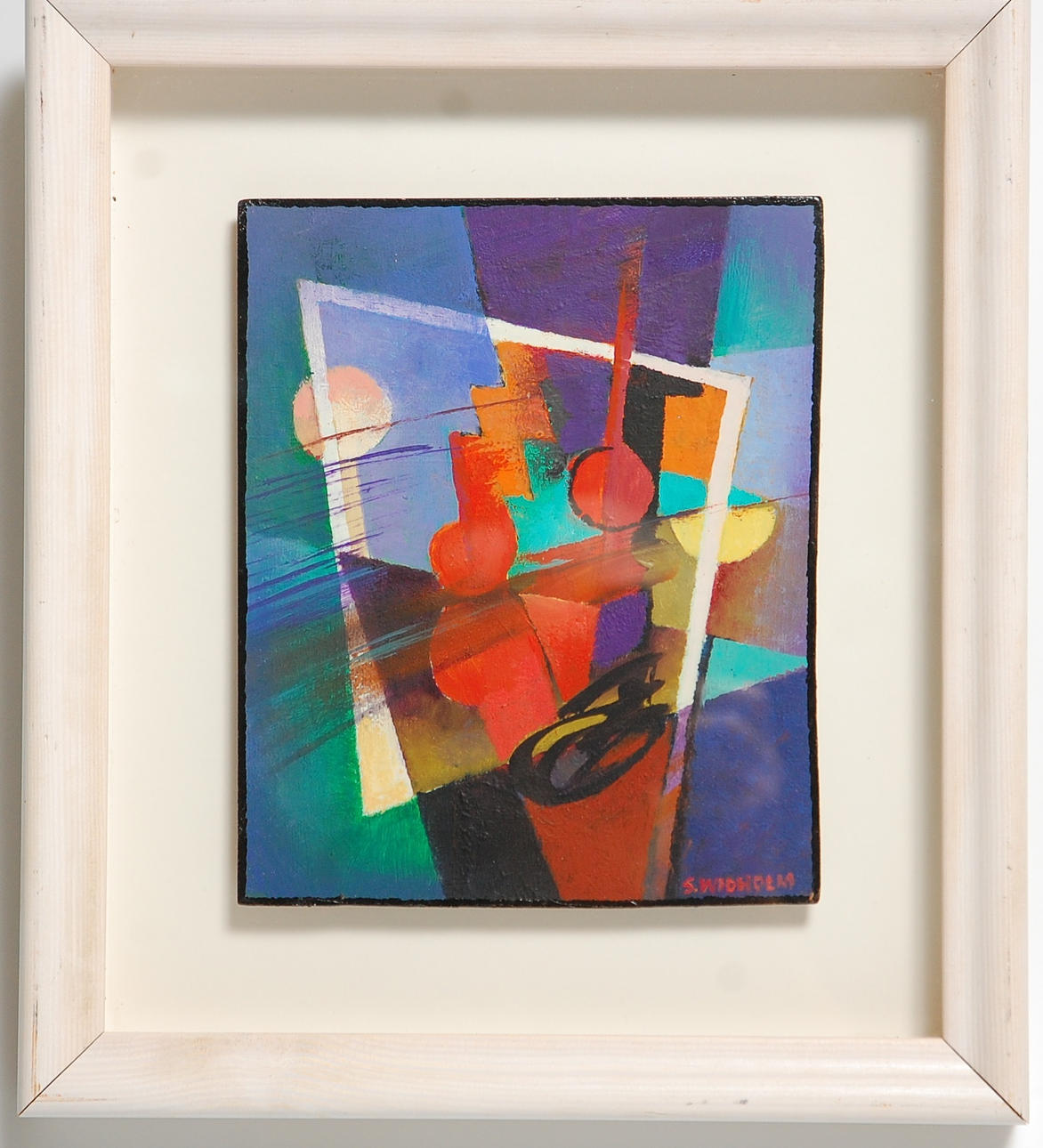 STELLAN WIDHOLM. olja på pannå, signerad.