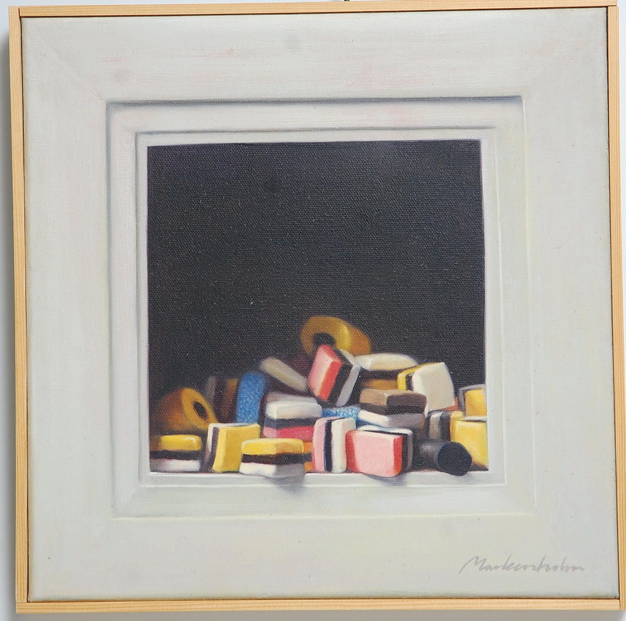 BO MARKENHOLM. olja på duk," Still Life " signerad.