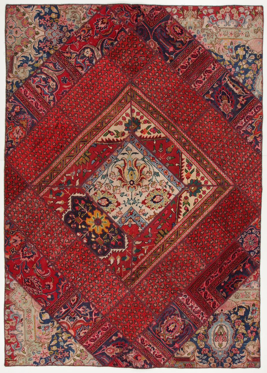 MATTA, Persisk, Patchwork, 248x177 cm.