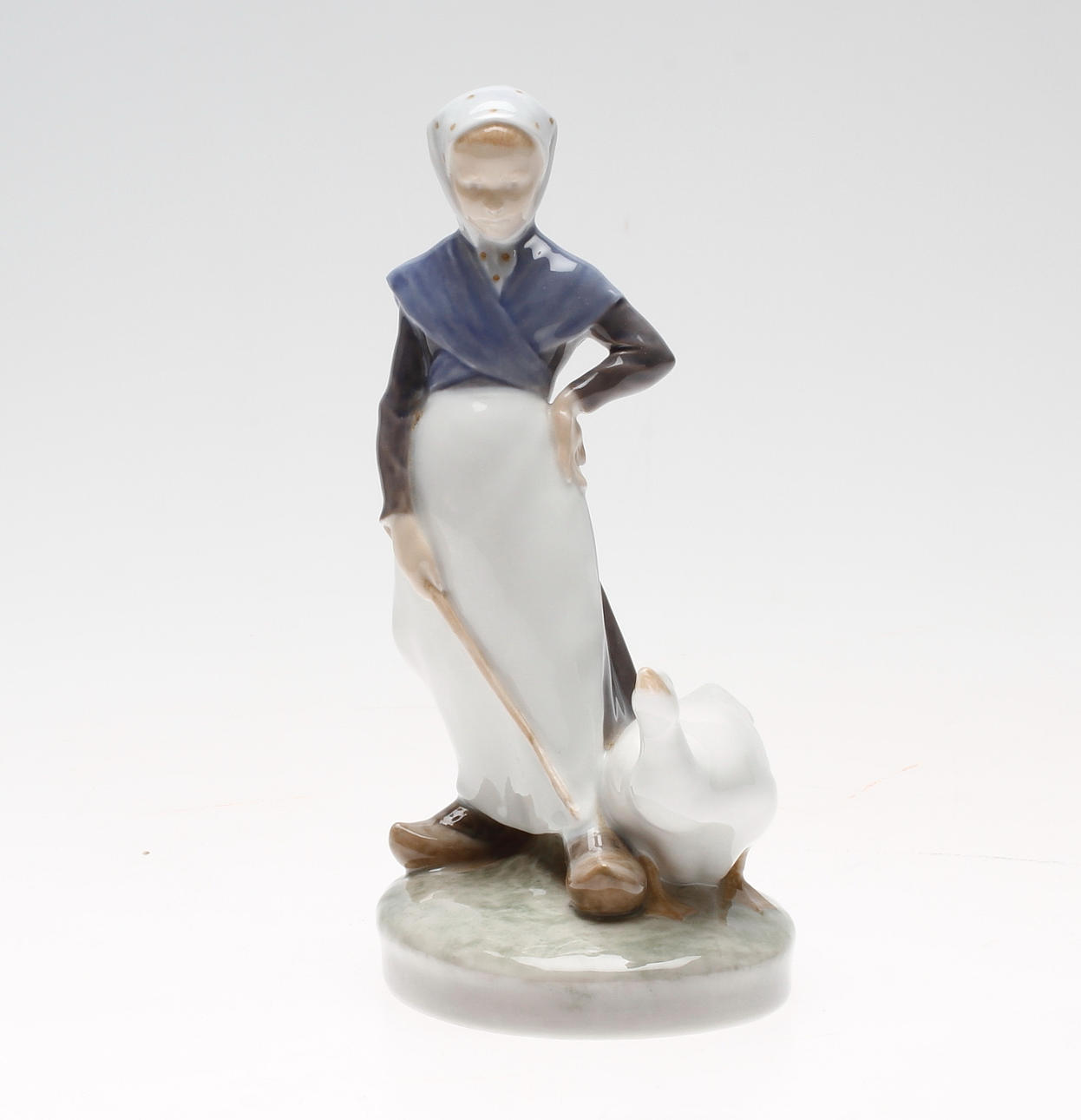 FIGURIN, porslin, Christian Thomsen, Royal Copenhagen, signerad.