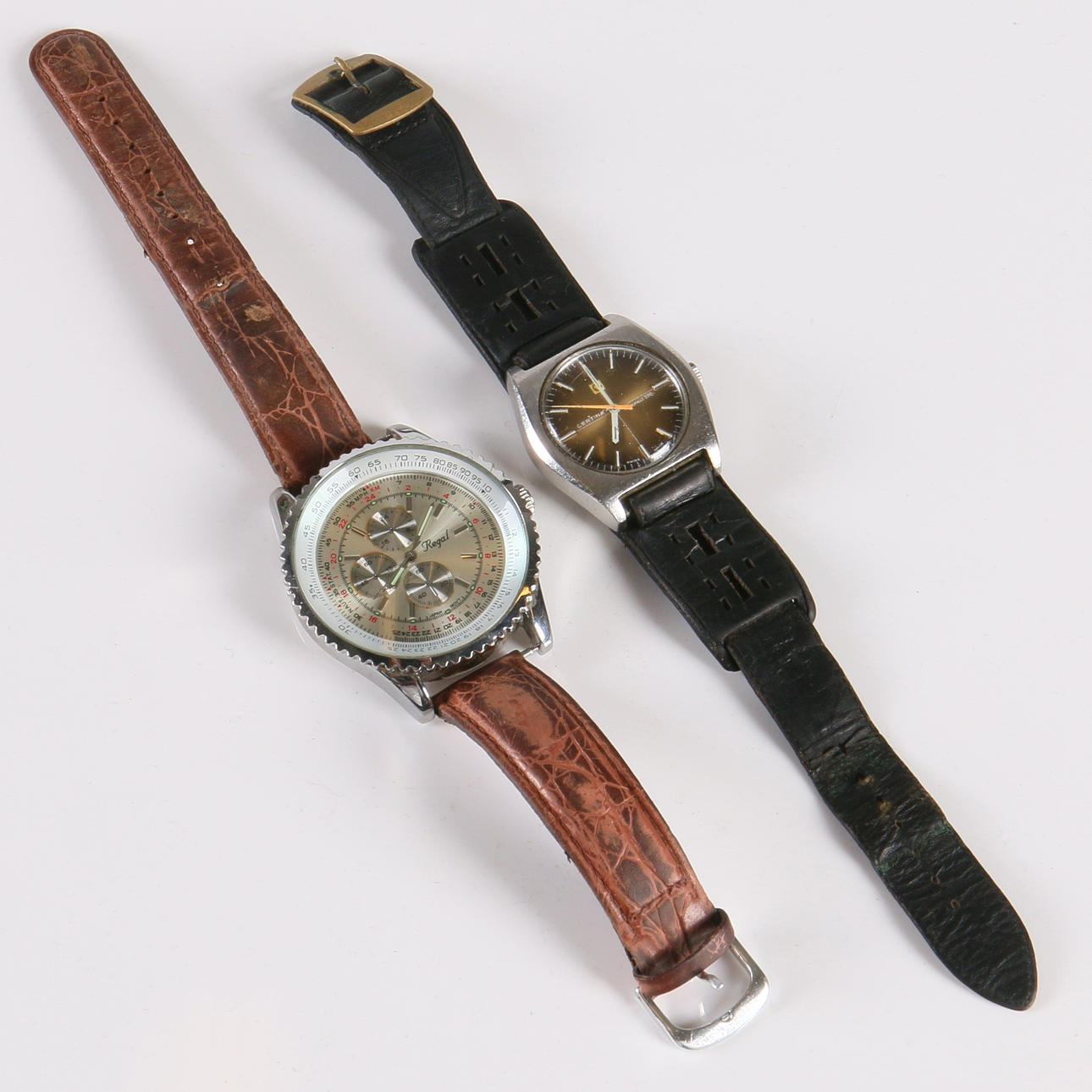 ARMBANDSUR, 2 st. Certina Argonaut 280 samt Regal R16163.