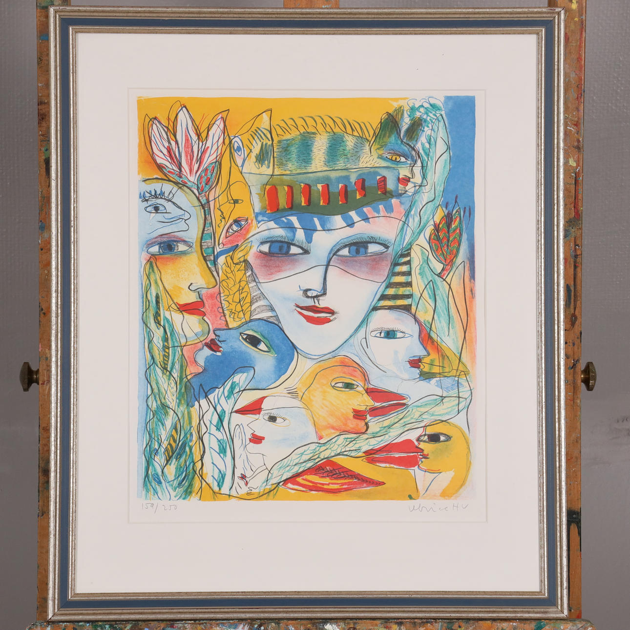 ULRICA HYDMAN-VALLIEN. LITHOGRAPHY, signed and numbered.