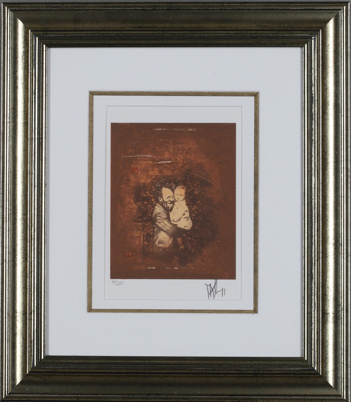 ALAIN KLEINMANN. Lithograph, signed and numbered 74/295.
