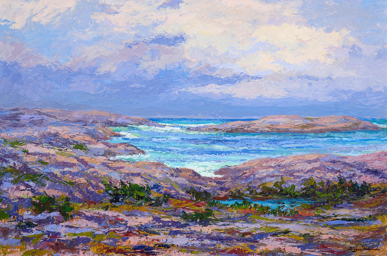 BIRGER WELANDER. Archipelago view.