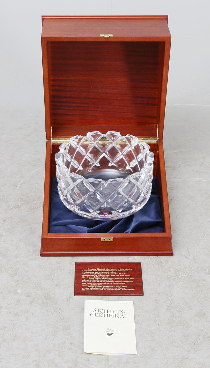 GUNNAR CYRÉN. Sofiero Orrefors.