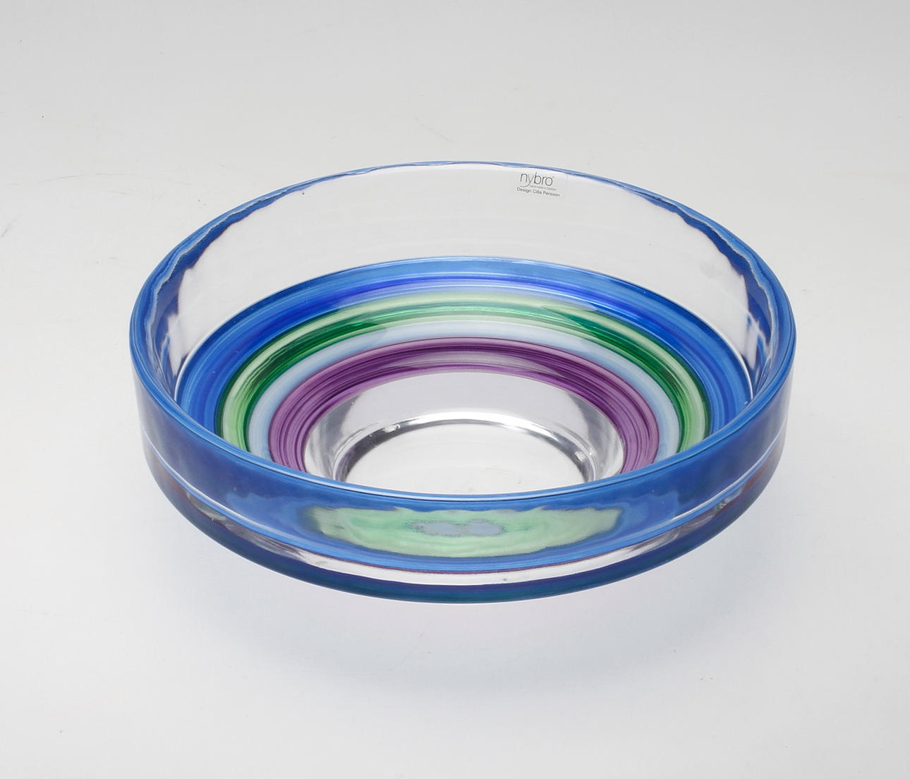 SKÅL, glas, "Tingeling", Cilla Persson, Nybro.