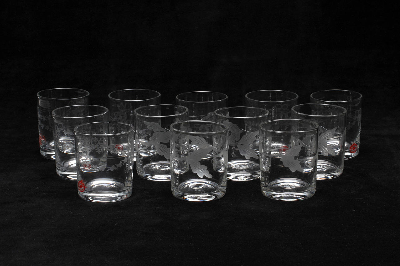 TUMBLER, 12 st, "Antik", Reijmyre.