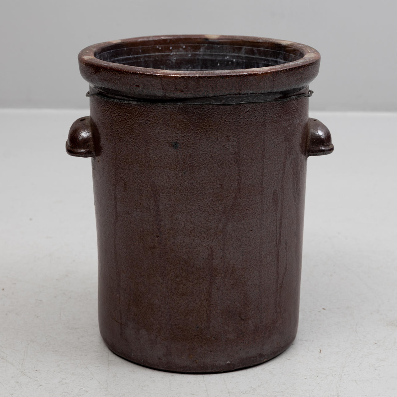 Vessel, 25 liters, ceramic, marked DSF, Germany.