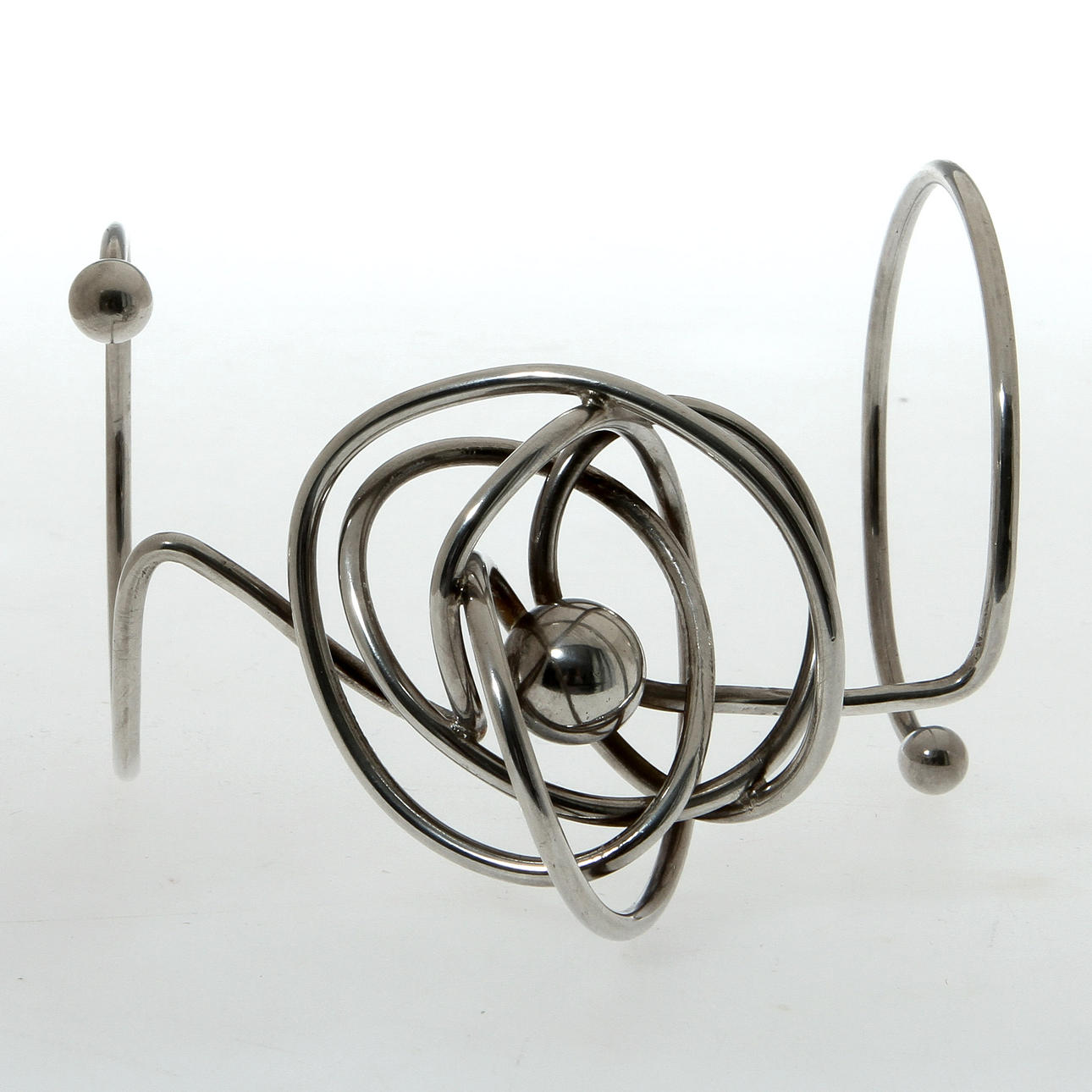 ARMBAND, silver, Ulf Trolle-Lindgren, 1976. Ca 82 gram.