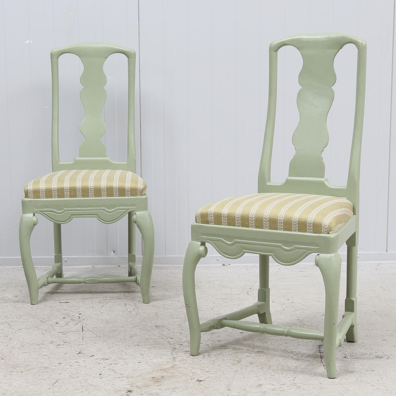 A pair of 20th century Rococo chairs. Furniture - Armchairs & Chairs ...