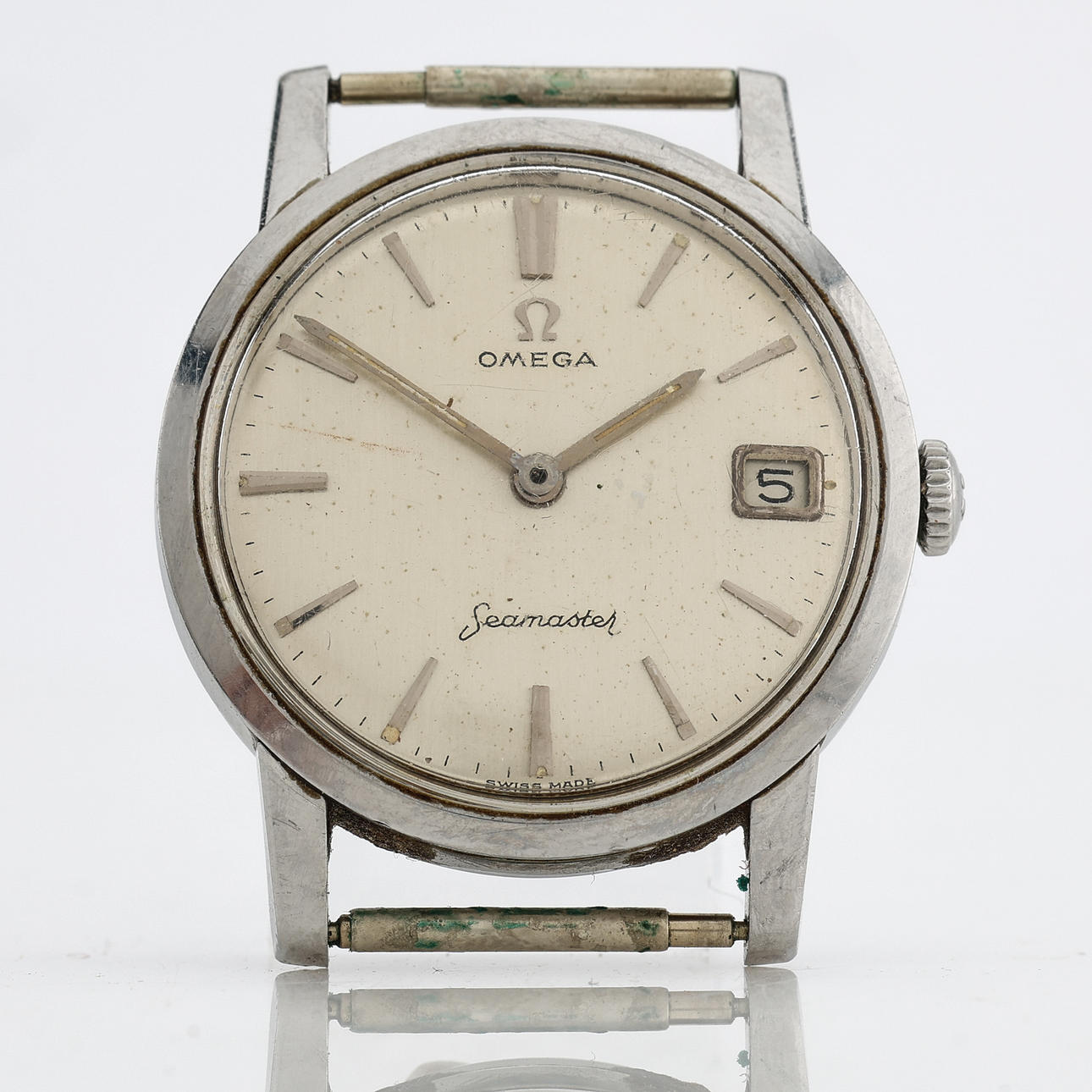 OMEGA Seamaster 14384 61SC 1960年代 1961 Omega Seamaster 14384 - 5 SC – WOFS Watches