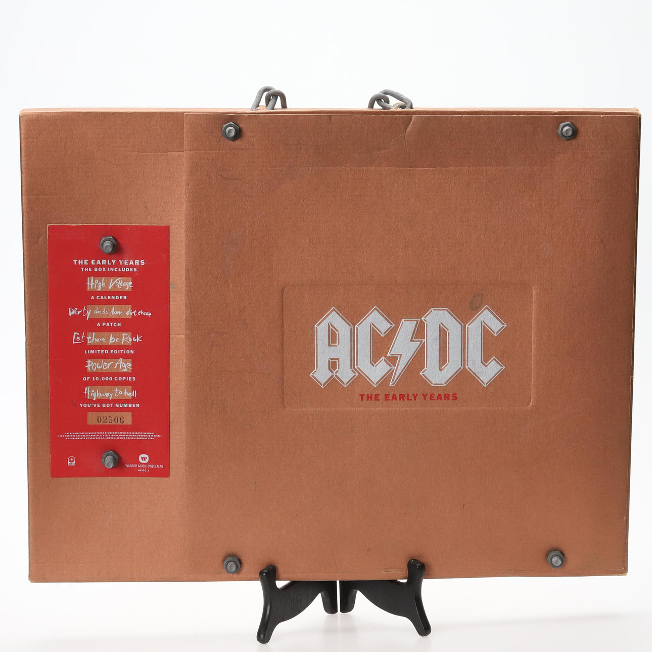 KOKOELMALAATIKKO, AC/DC ”The Early Years” rajoitettu erä 