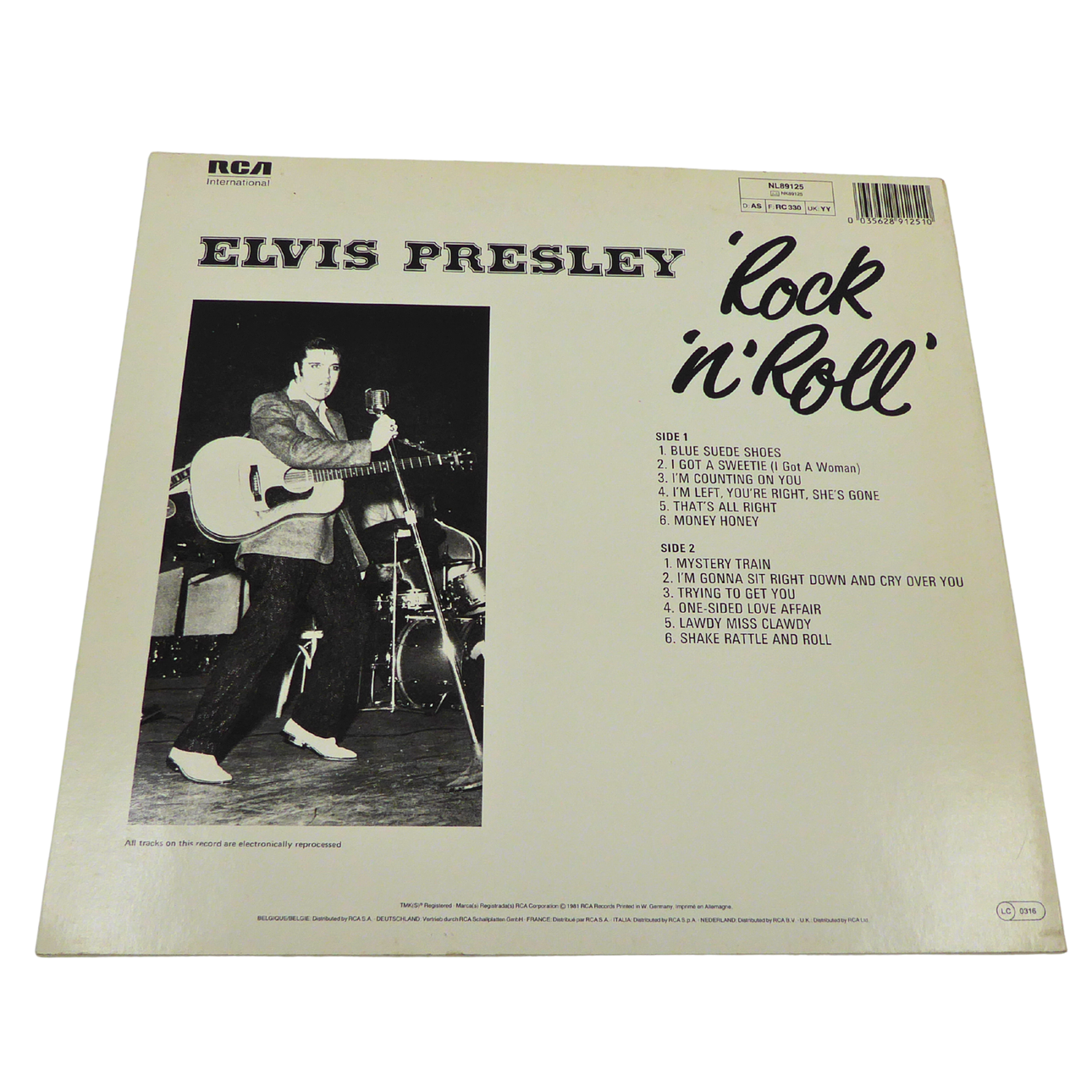 ELVIS PRESLEY — ROCK 'N' ROLL FROM 1985 AS PART OF THE “ELVIS 50TH ...