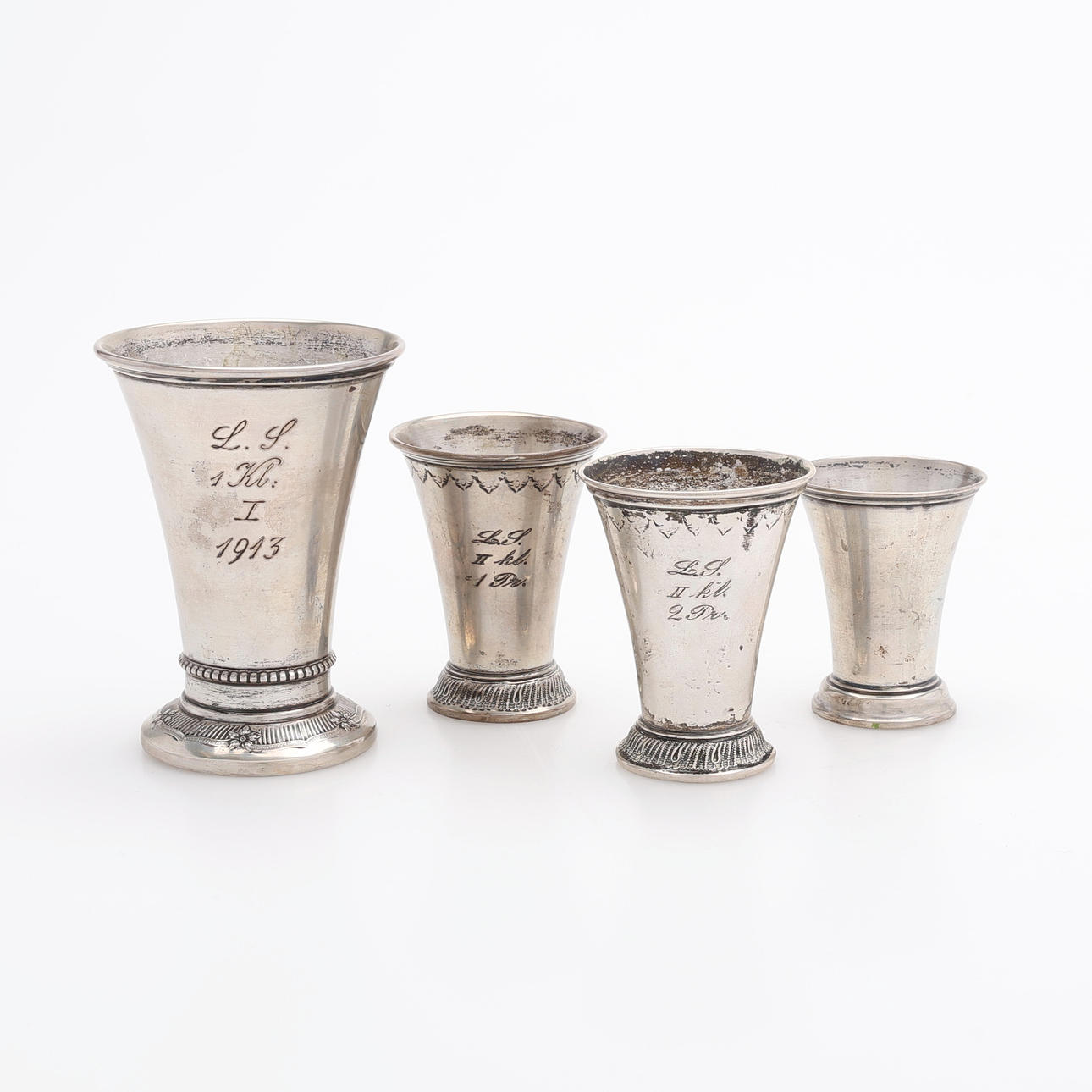 PRIZE CUP, SILVER, TOTAL WEIGHT 89,5 GRAMS.