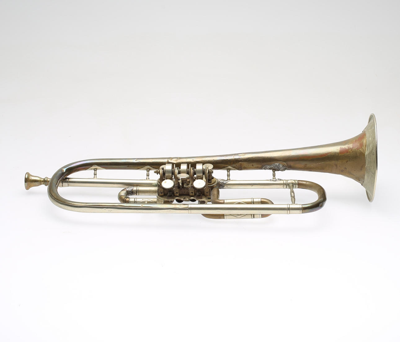 TROMPETA, probablemente rusa, siglo XX.