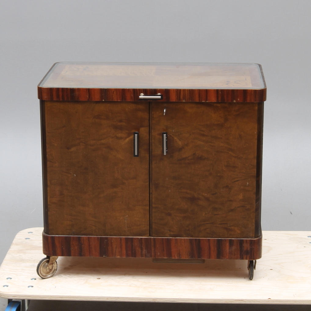 BARSKÅP, art déco, 1930/40-tal.