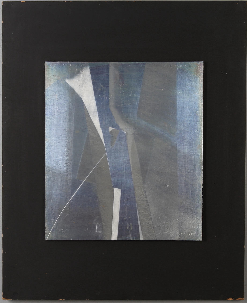 OLIVIER SEGUIN. "Espace 30", aluminium, signerad -75.