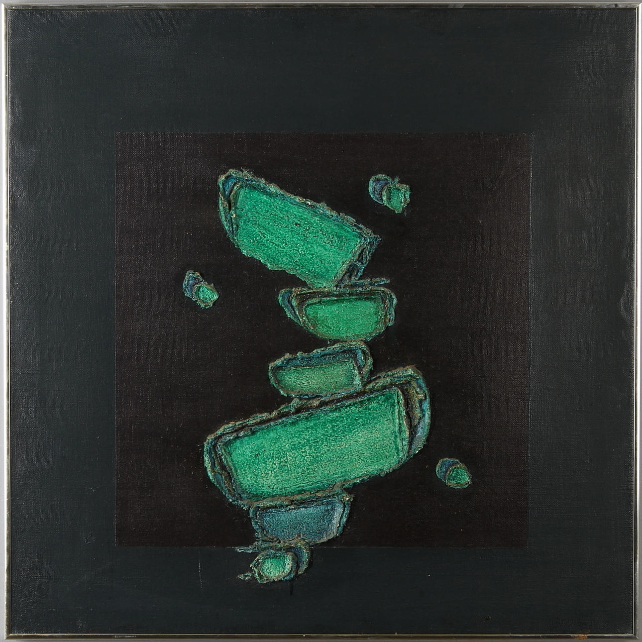 SOHAN QADRI. "No 1278", olja på duk.