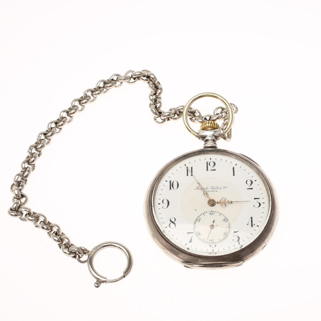 FICKUR, silver, Havila watch co, Geneve.