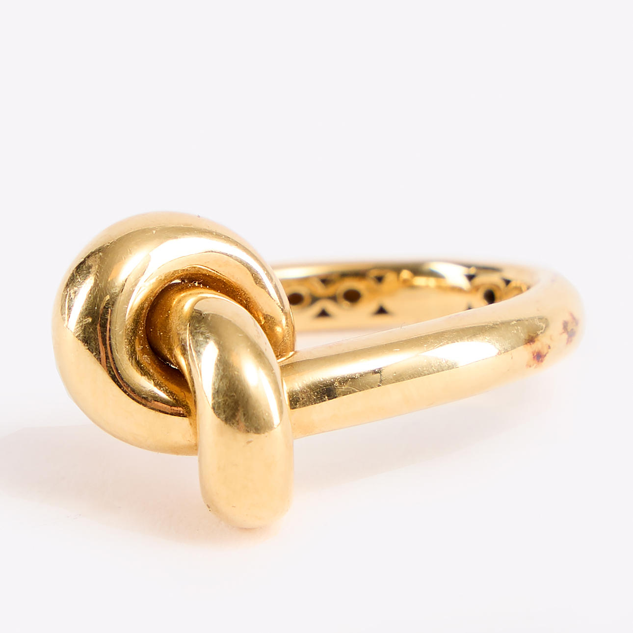 RING, "Knot", guld 18K, Engelbert.