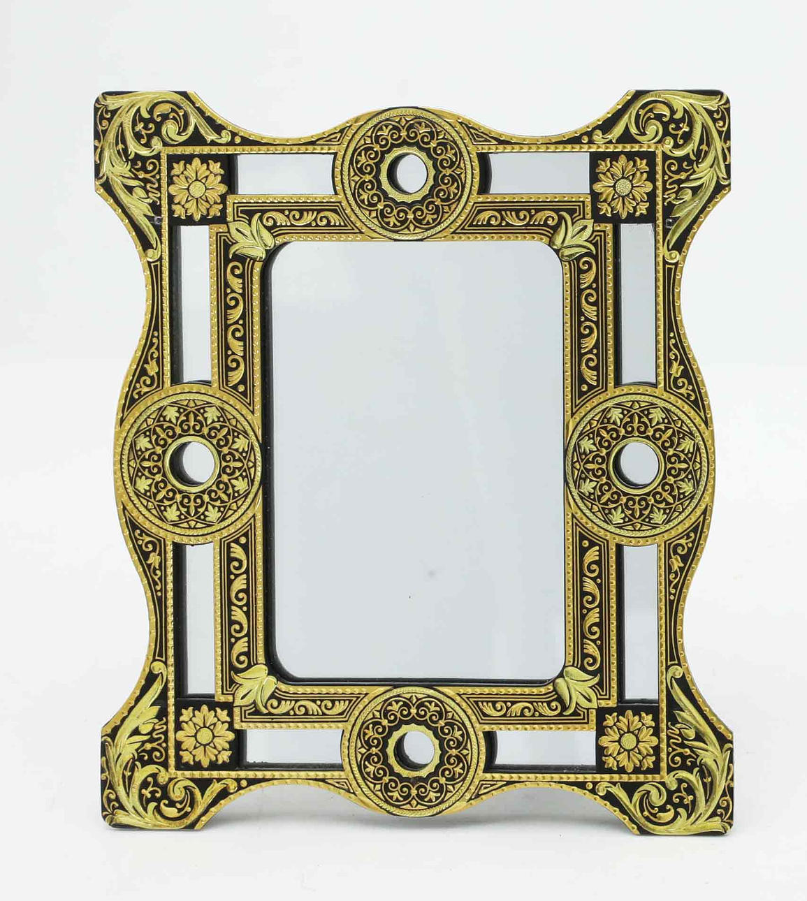 A 20th century Art Déco table mirror.