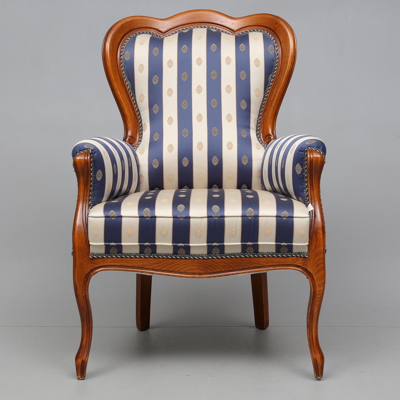 FÅTÖLJ, rokokostil, Selva, Italien, 1900-talets slut.