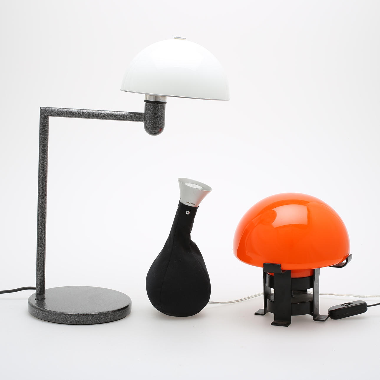 BORDSLAMPOR, 3 st, Ledungs, Zero Interiör, Christofer Born.