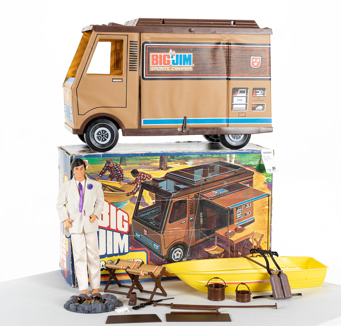 MATTEL INC. Big Jim Sports Camper, 1970/80-tal. Leksaker - Dockor ...