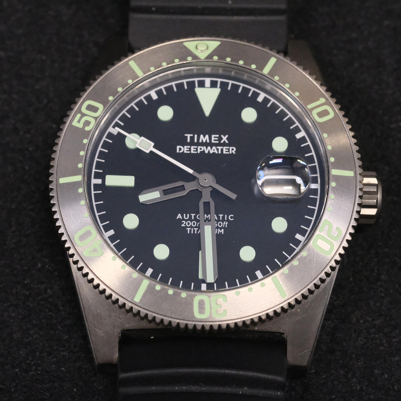 TIMEX. WRISTWATCHES. “DEEPWATER”. AUTOMATICO. CONTEMPORARY.