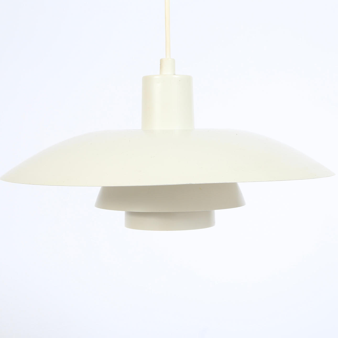 POUL HENNINGSEN. PH4/3 pendel, hvid.