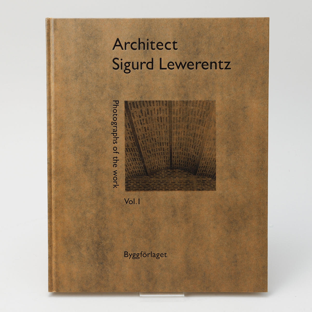 BOOK, ARCHITECT SIGURD LEWERENTZ, 1997, 2 volumes in cassette