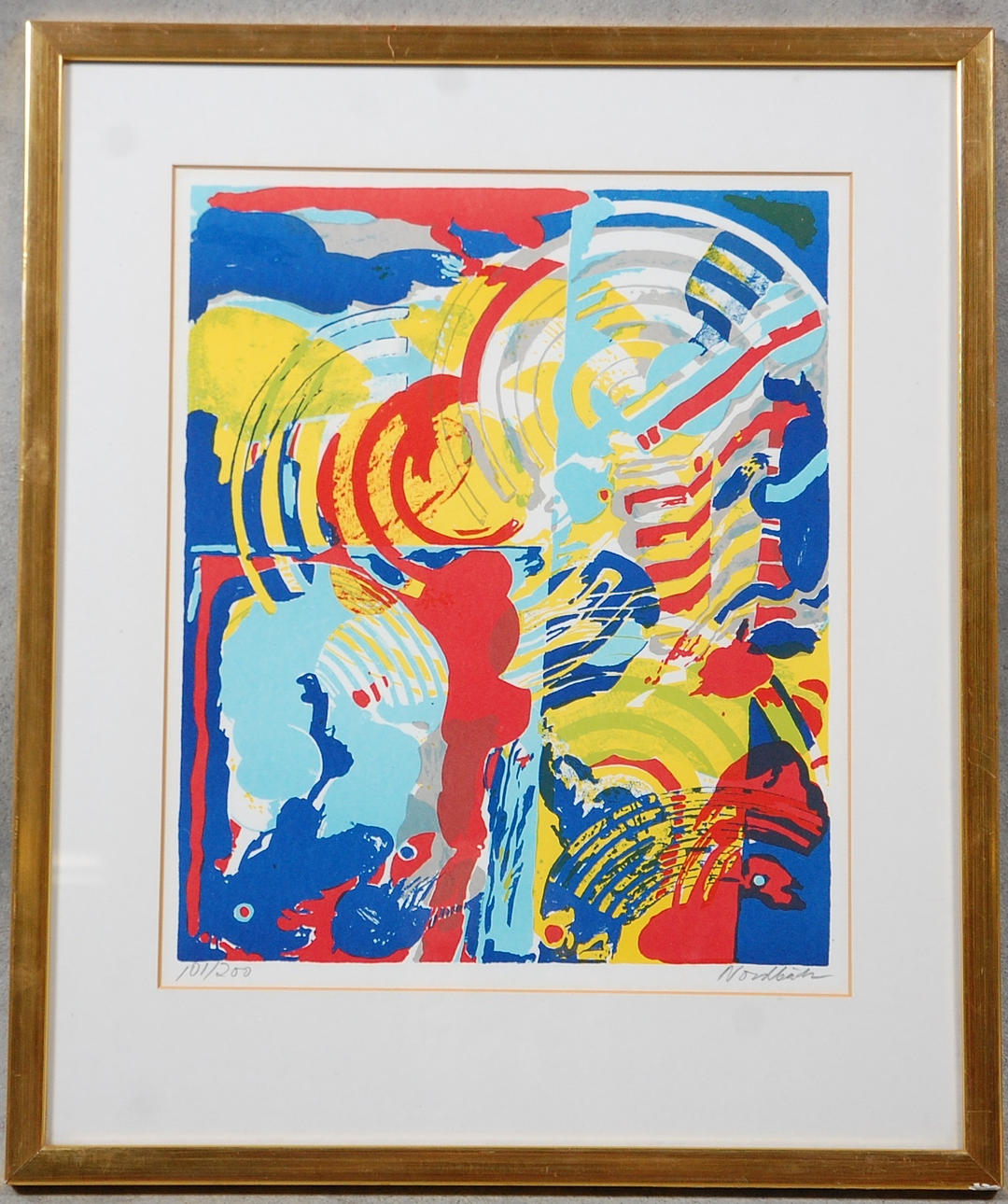 TOMAS NORDBÄCK. färglitografi, signerad , numrerad 45/200.