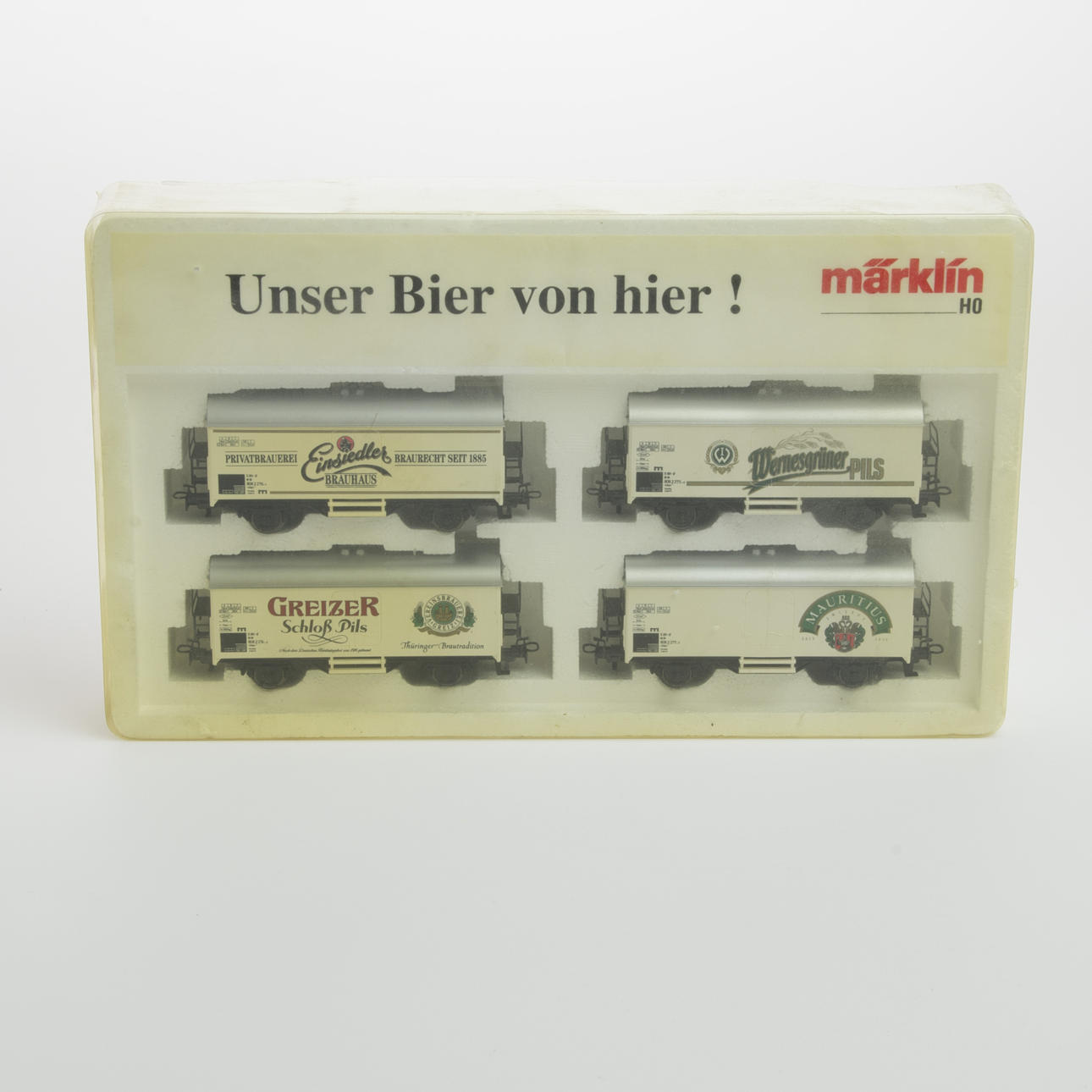 TÅGVAGNAR, Märklin, Ölreklam.